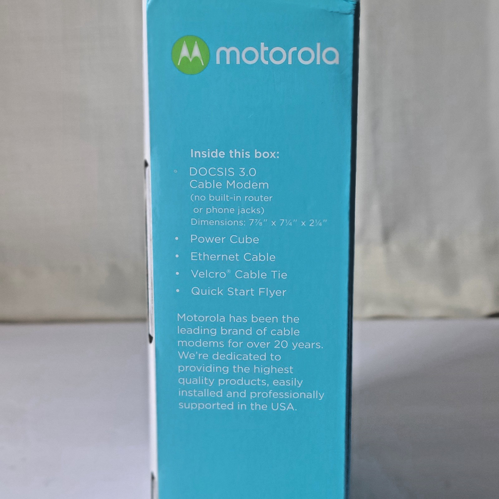 Motorola MB7621 24×8 DOCSIS 3.0 Cable Modem Open Box Tested Works Xfinity