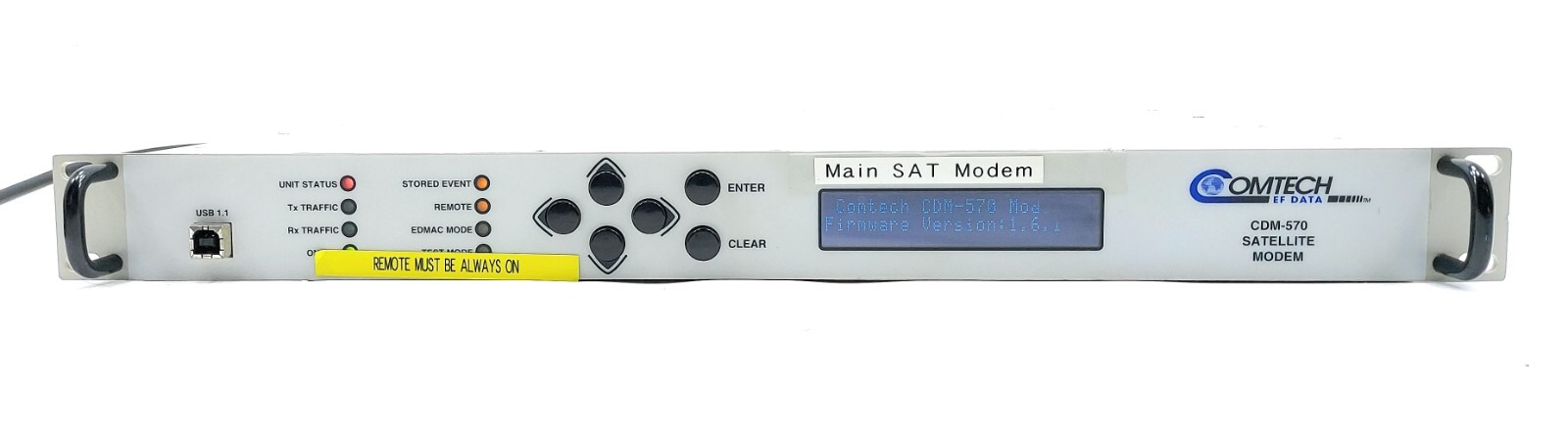 Comtech CDM-570 Satellite Modem CDM 5700-2002