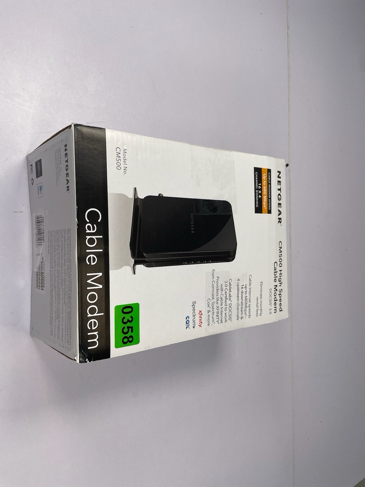 NETGEAR Cm500-1aznas 16×4 DOCSIS 3.0 Cable Modem Max Download Speeds of 686mbps