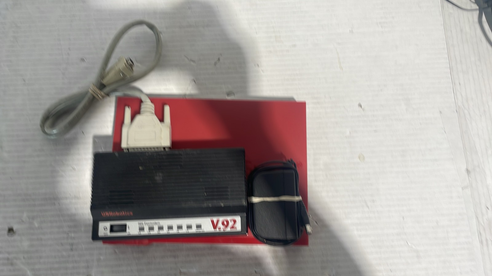 US Robotics 5686 56K V.92 External Serial Fax Modem Dial-Up Modem Lot of 2