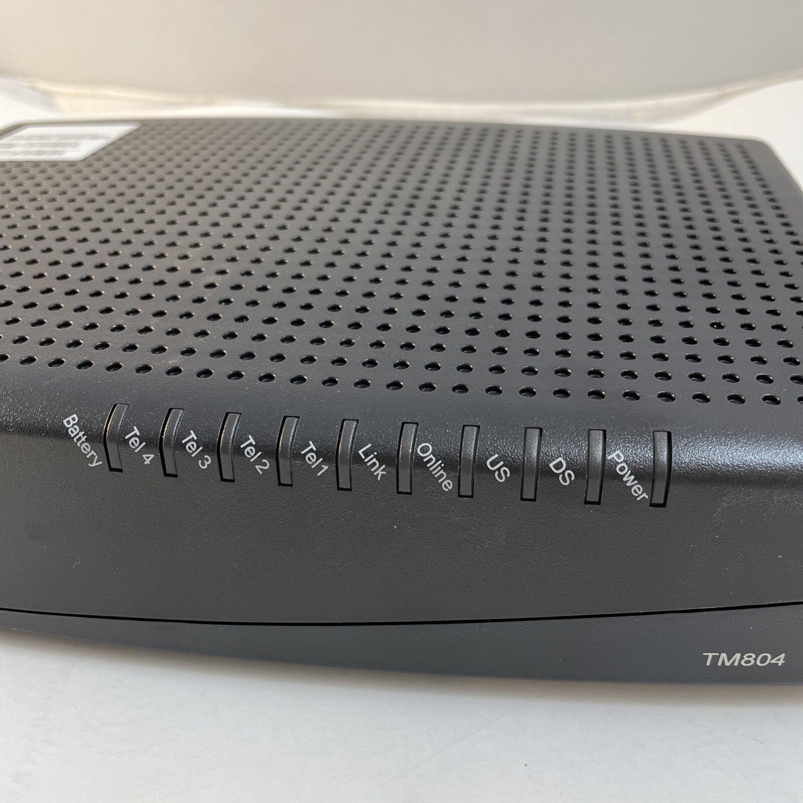 ARRIS Touchstone TM804G/CT DOCSIS 3.0 Telephony Modem TM804 Black NO POWER CORD