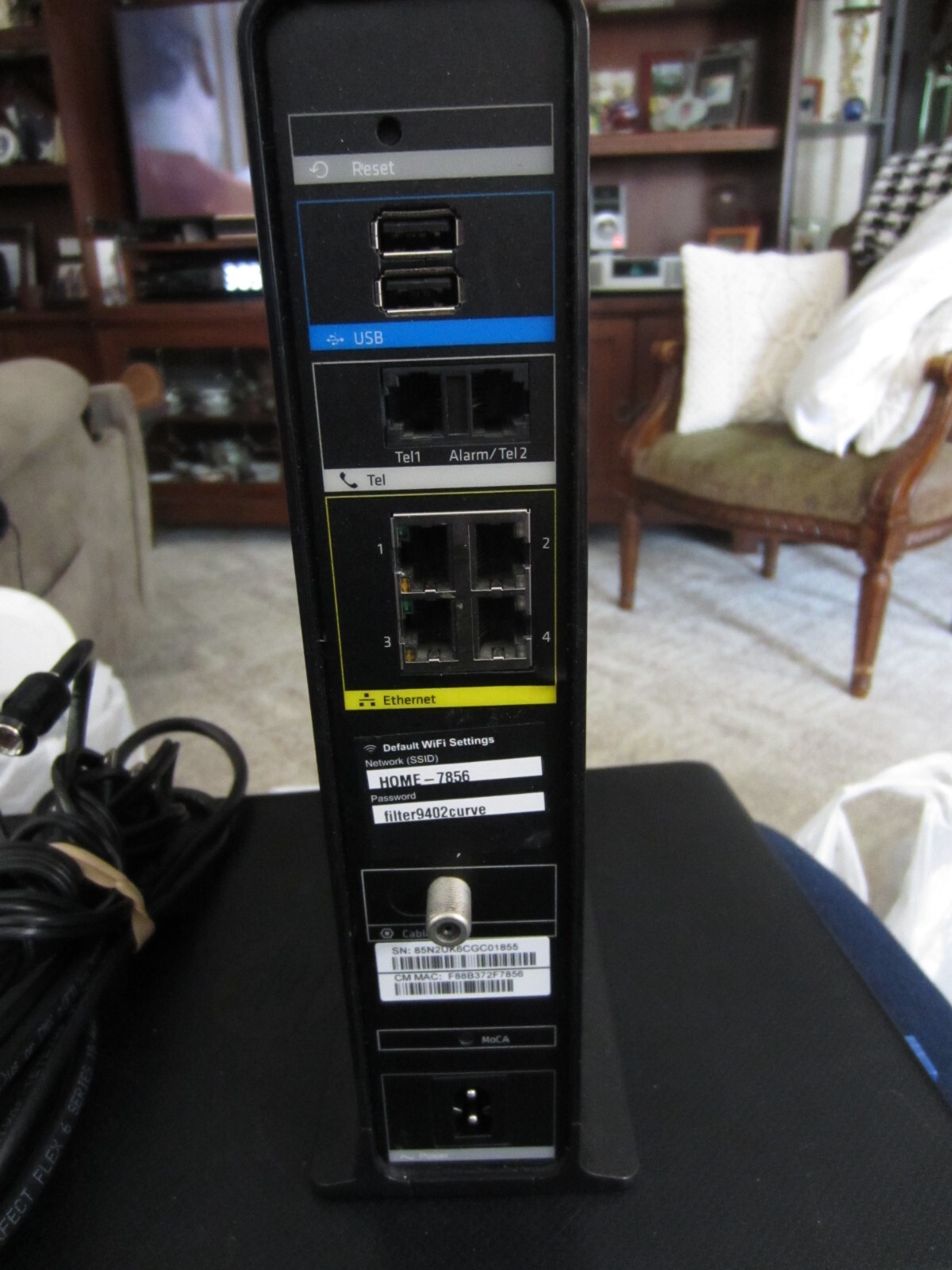 ARRIS TG1682P Wireless Modem Router