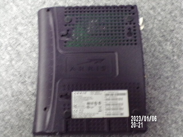 Arris Model TM502G Wireless Telephony Modem – Black Good Condition