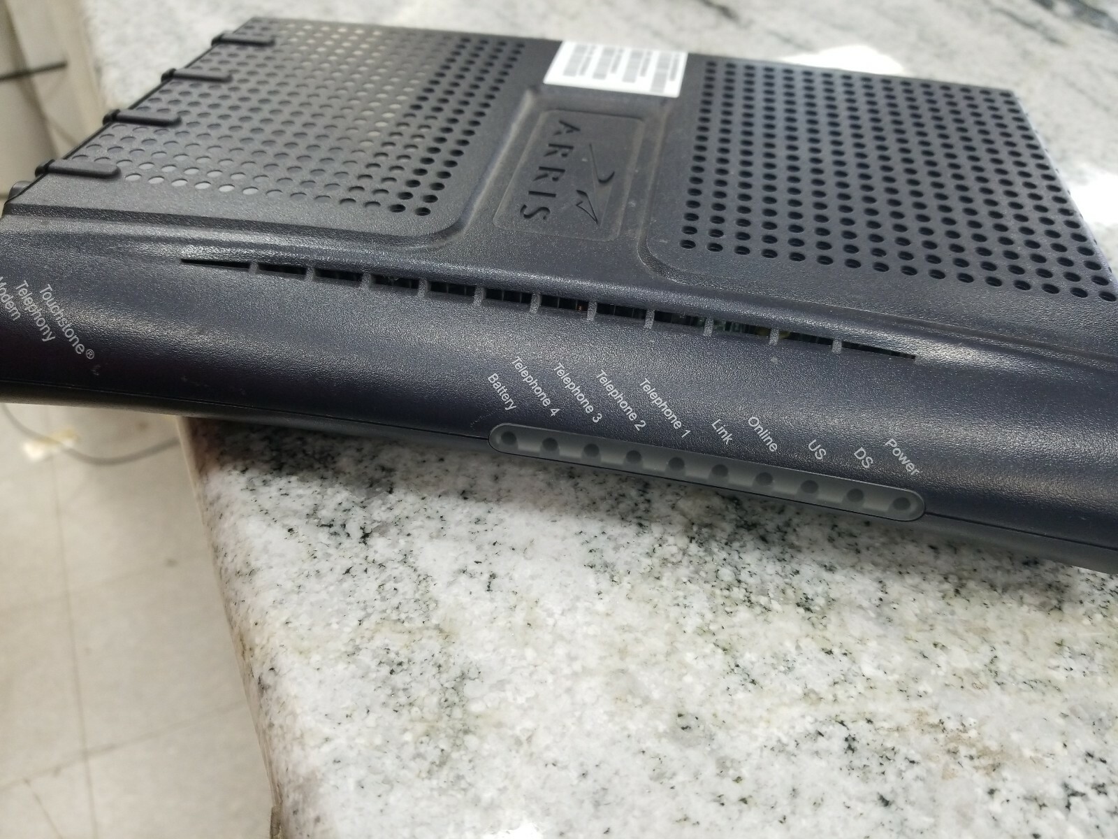 ARRIS TM604G/CT-8 Modem TM04AHDG6CT , SN: ABJBNR9DB682890 (16-24B2