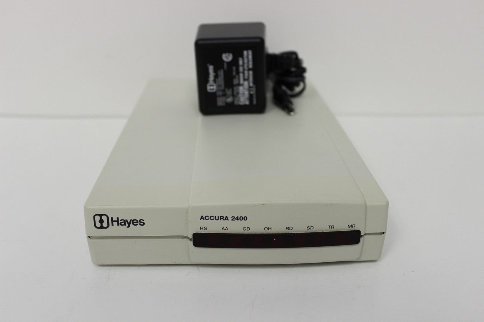 HAYES YA03AM ACCURA 2400 EXTERNAL MODEM WITH WARRANTY