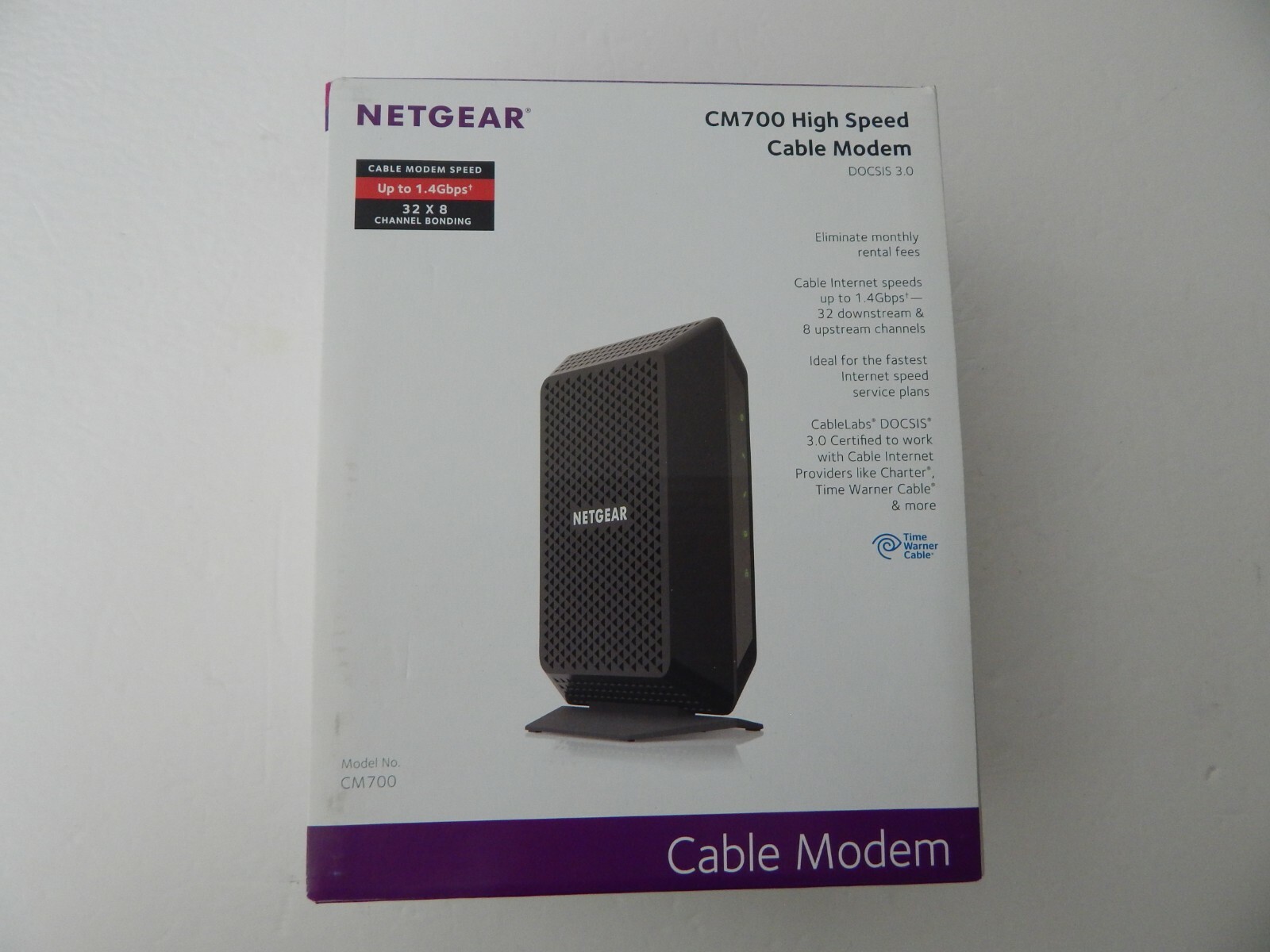 NETGEAR CM700-100NAS High Speed Cable Modem