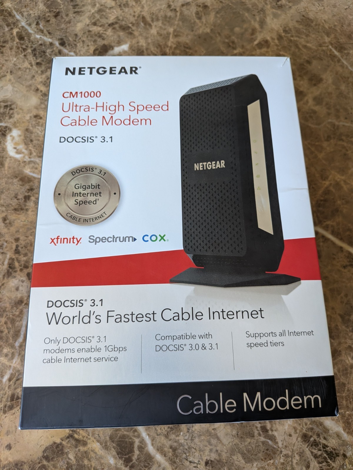 NETGEAR CM1000 DOCSIS 3.1 Cable Modem