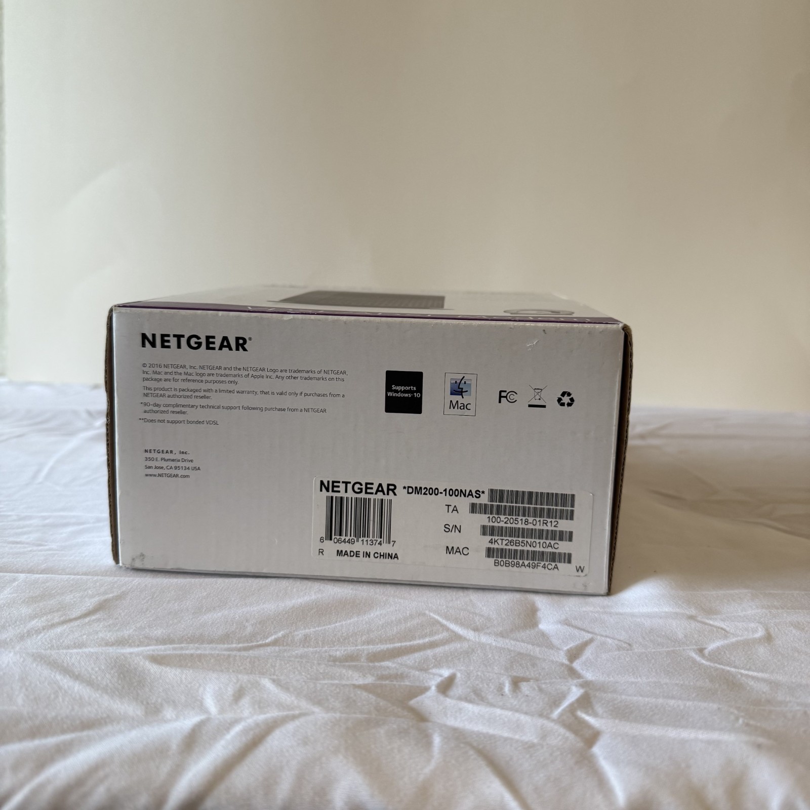 NETGEAR DM200 Broadband High-Speed DSL Modem COMPLETE IN BOX!