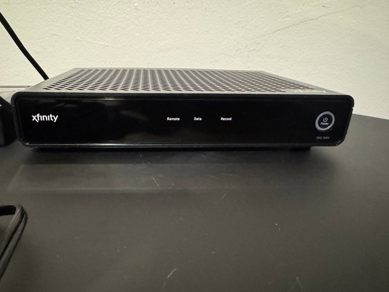 Comcast Xfinity modem model PR150BNM with power adapter