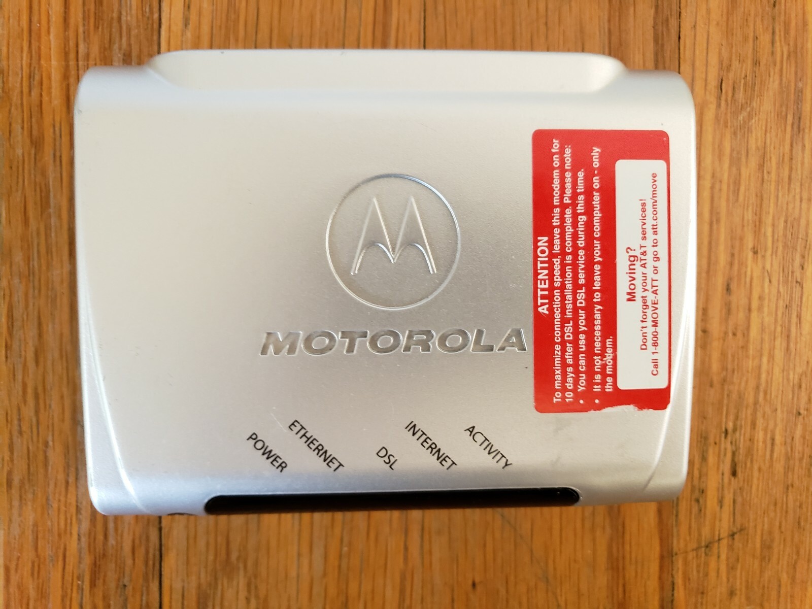 Motorola MSTATEA 2210-02-1022 DSL Modem No Power Supply