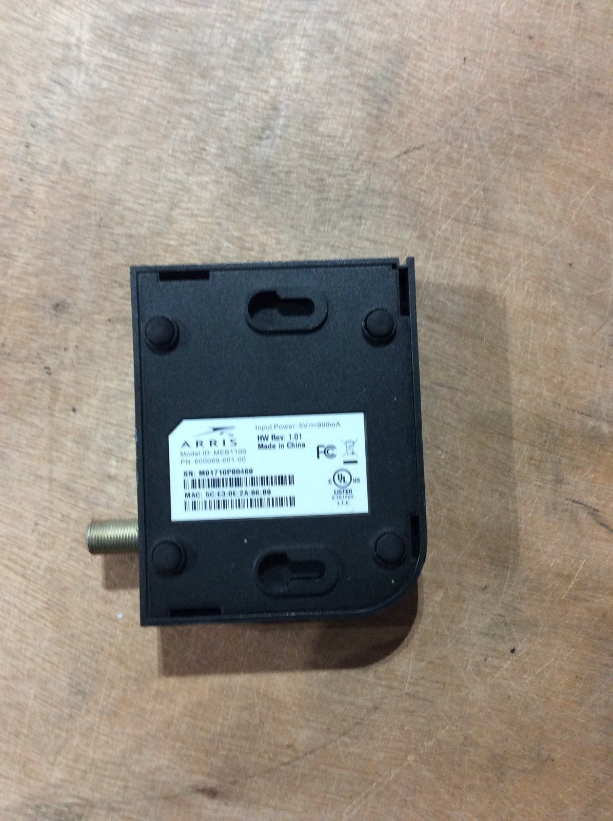 Arris MEB1100 MoCa to ETHERNET Bridge Frontier Fios – MEB1100