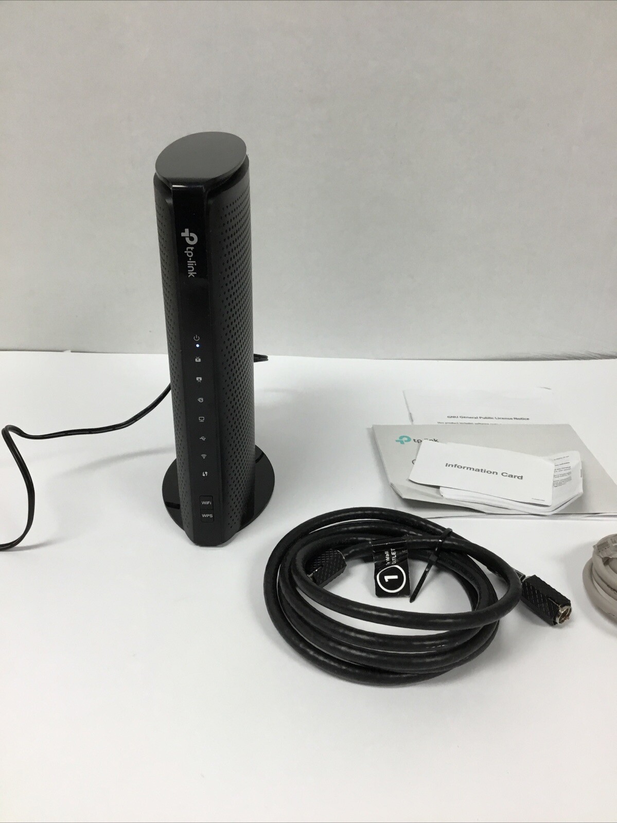 TP-Link TC-W7960 300Mbps Wireless Modem Router – Black
