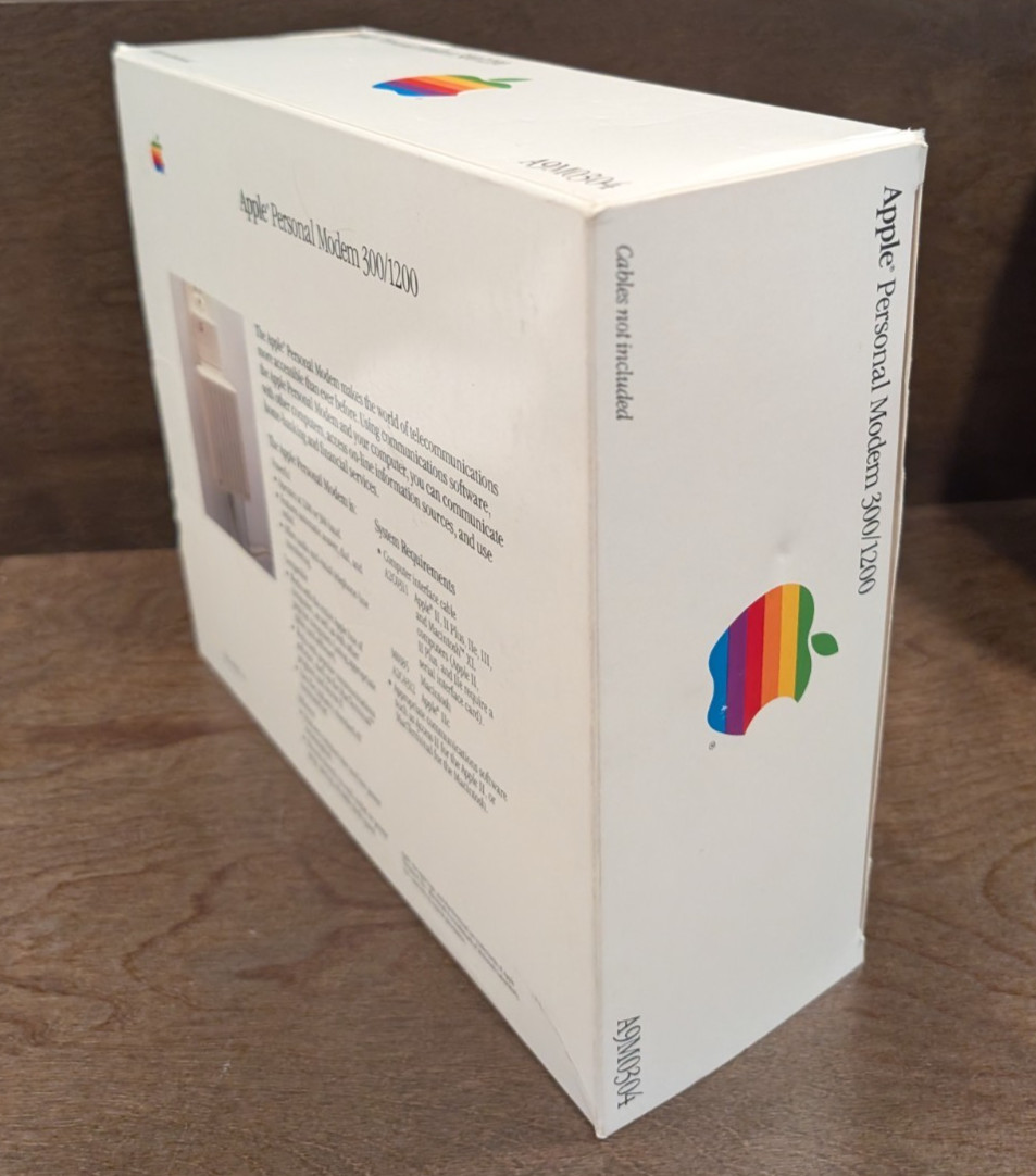 Vintage Apple Personal Modem 300/1200 Model A9M0304