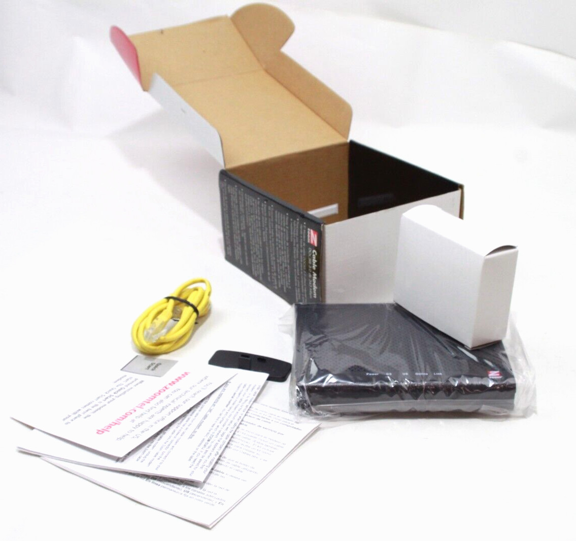 Zoom 343 Mbps DOCSIS 3.0 Cable Modem Model: 5341