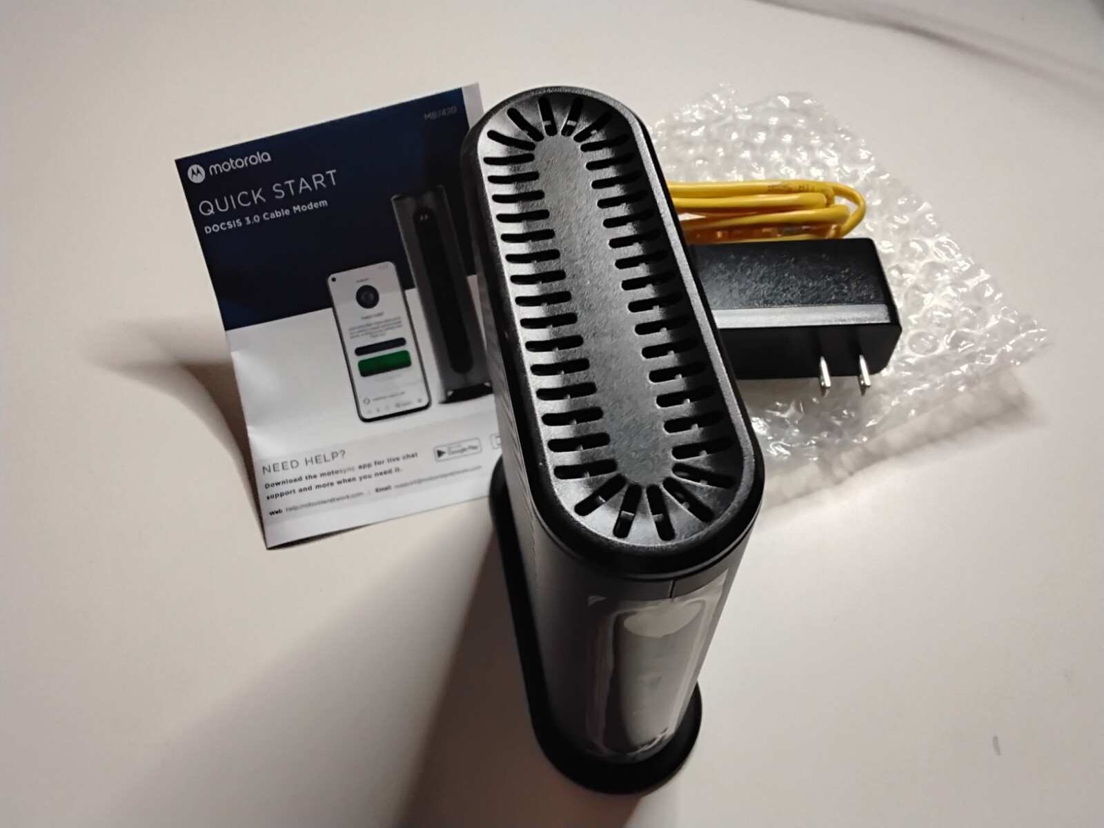 16×4 Cable Modem Model MB7420 686 Mbps DOCSIS 3.0 Certified by Comcast New