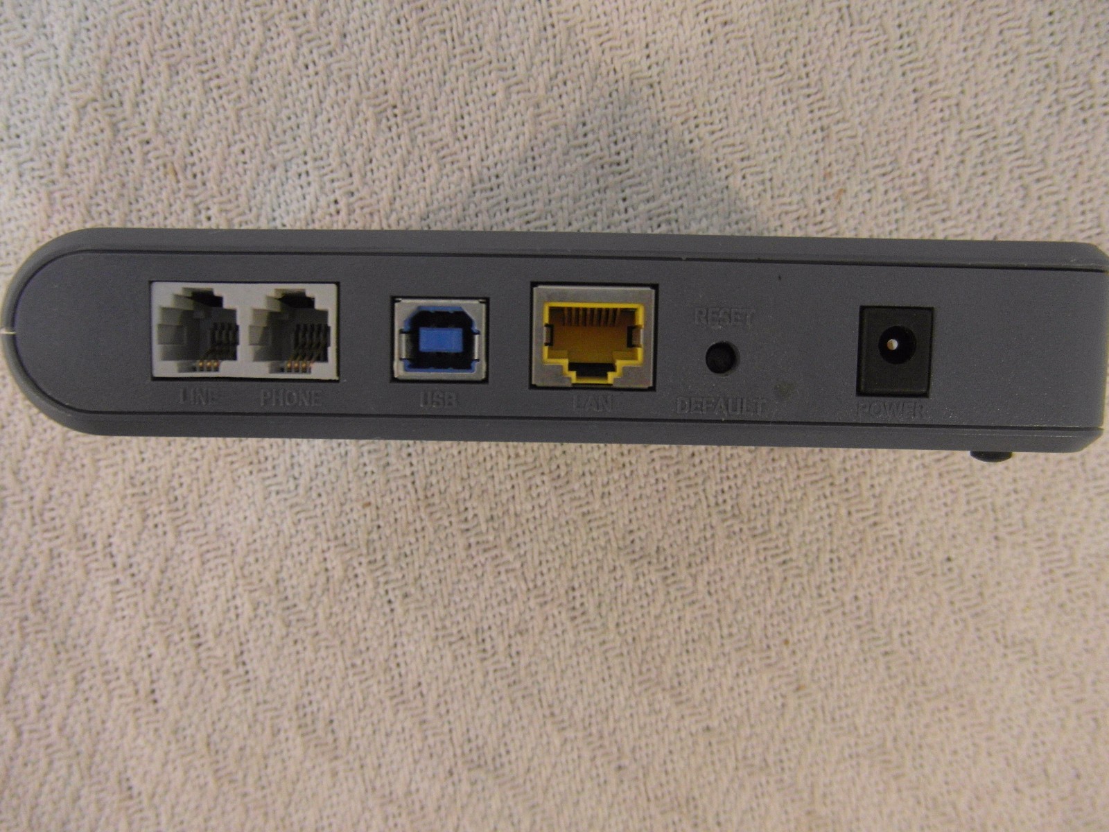 Zhone 6211-I3-200 ADSL2 + CPE W/ Phone Filter Gray DSL Internet Modem 33584
