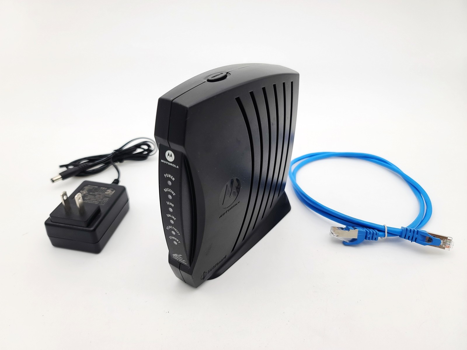 MOTOROLA SURFBOARD SB5101 DOCSIS 2.0 CABLE MODEM 10/100 ETHERNET TESTED WORKING