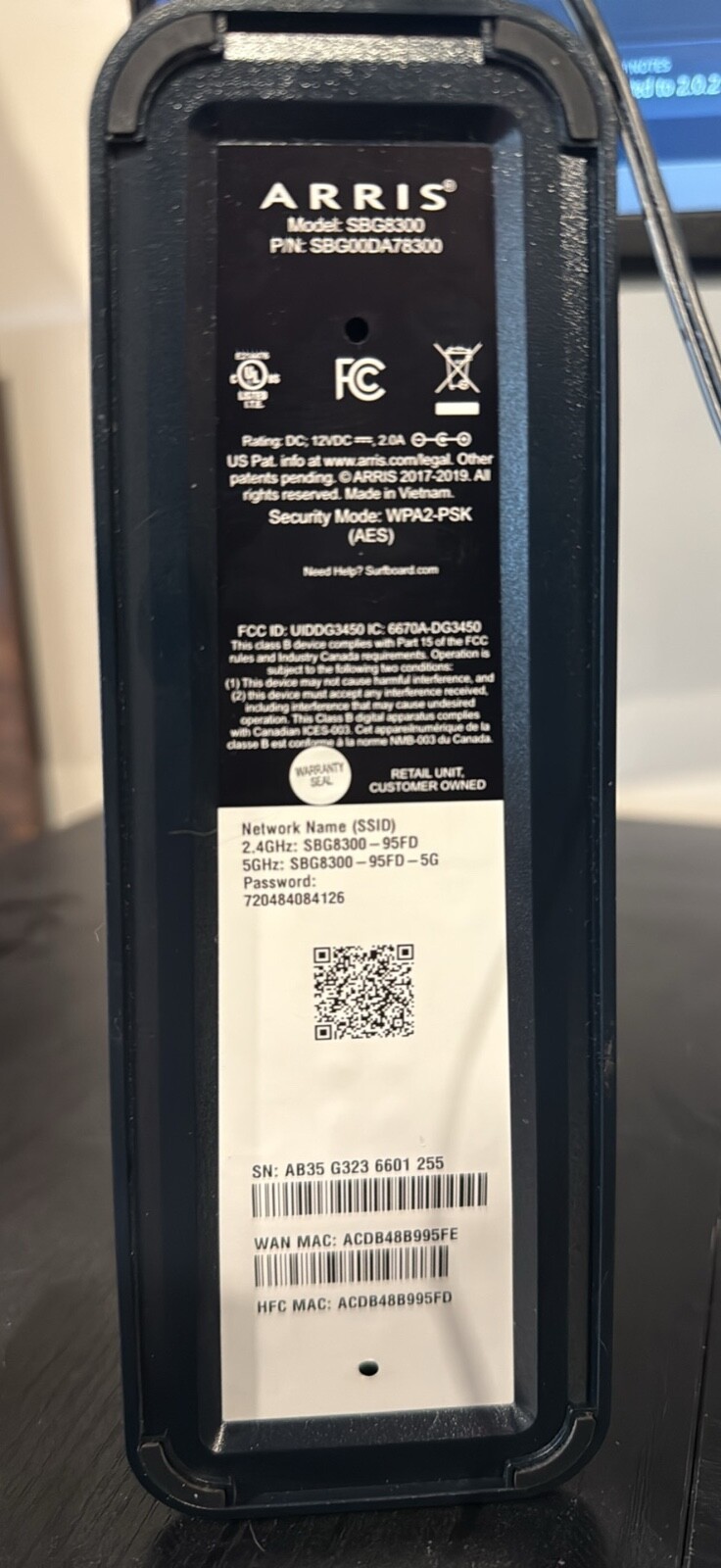 ARRIS Surfboard SBG8300-RB Gigabit Cable Modem & AC2350 Dual-Band Wi-Fi Router