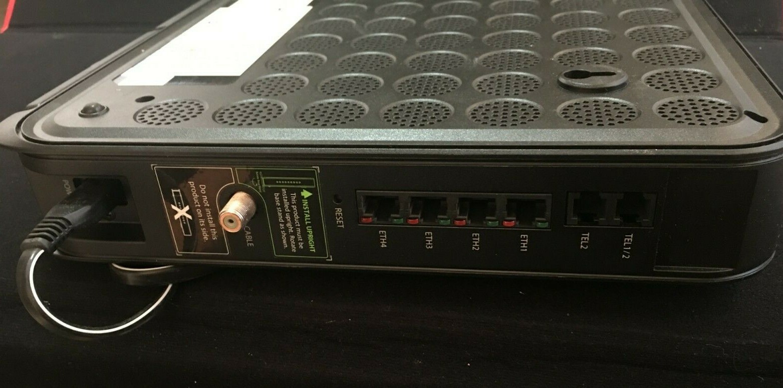 UBEE DVW32CB DOCSIS 3.0 Wireless Wi-Fi Modem Router Voice Gateway TWC