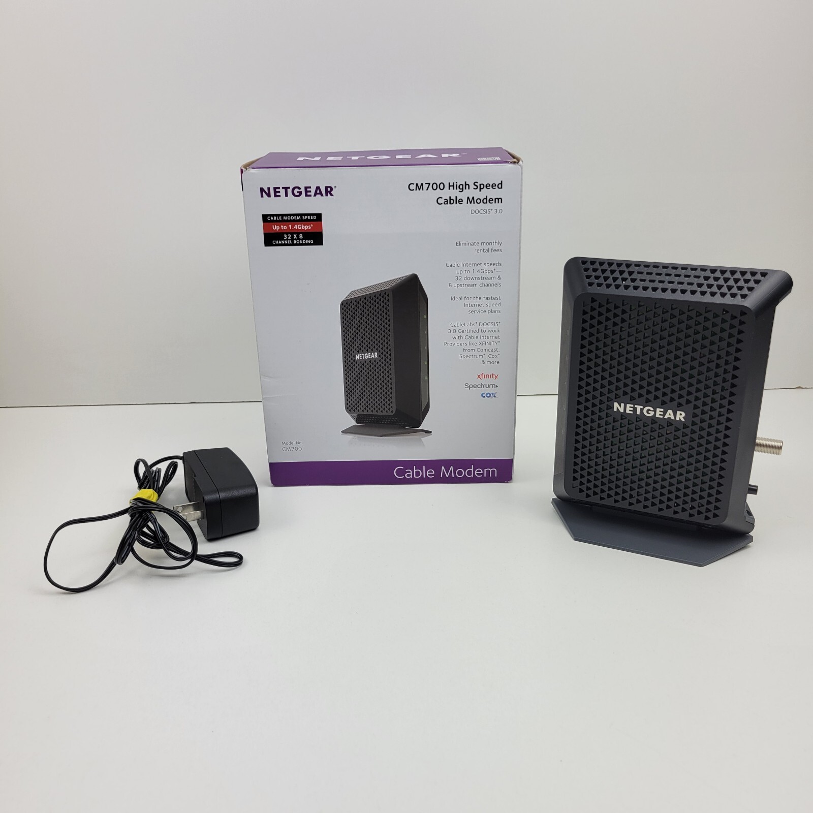 Netgear CM700 Cable Modem High Speed Internet Access DOCSIS 3.0