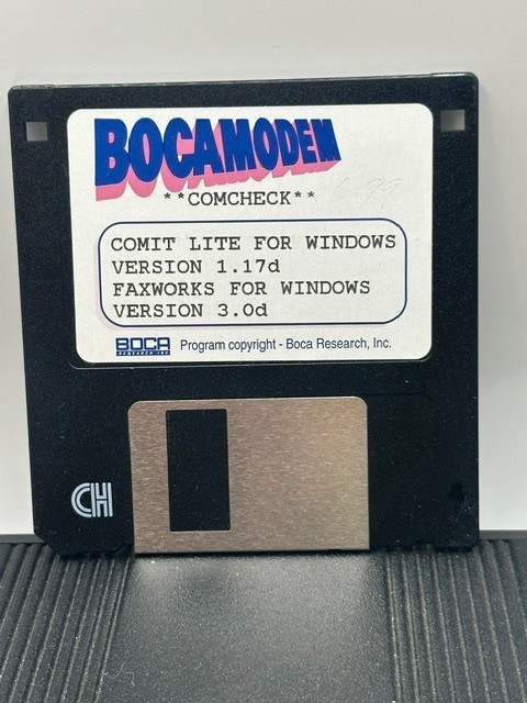 Bocamodem MV.34xx 33,600bps Data Fax Modem w/ Accessories