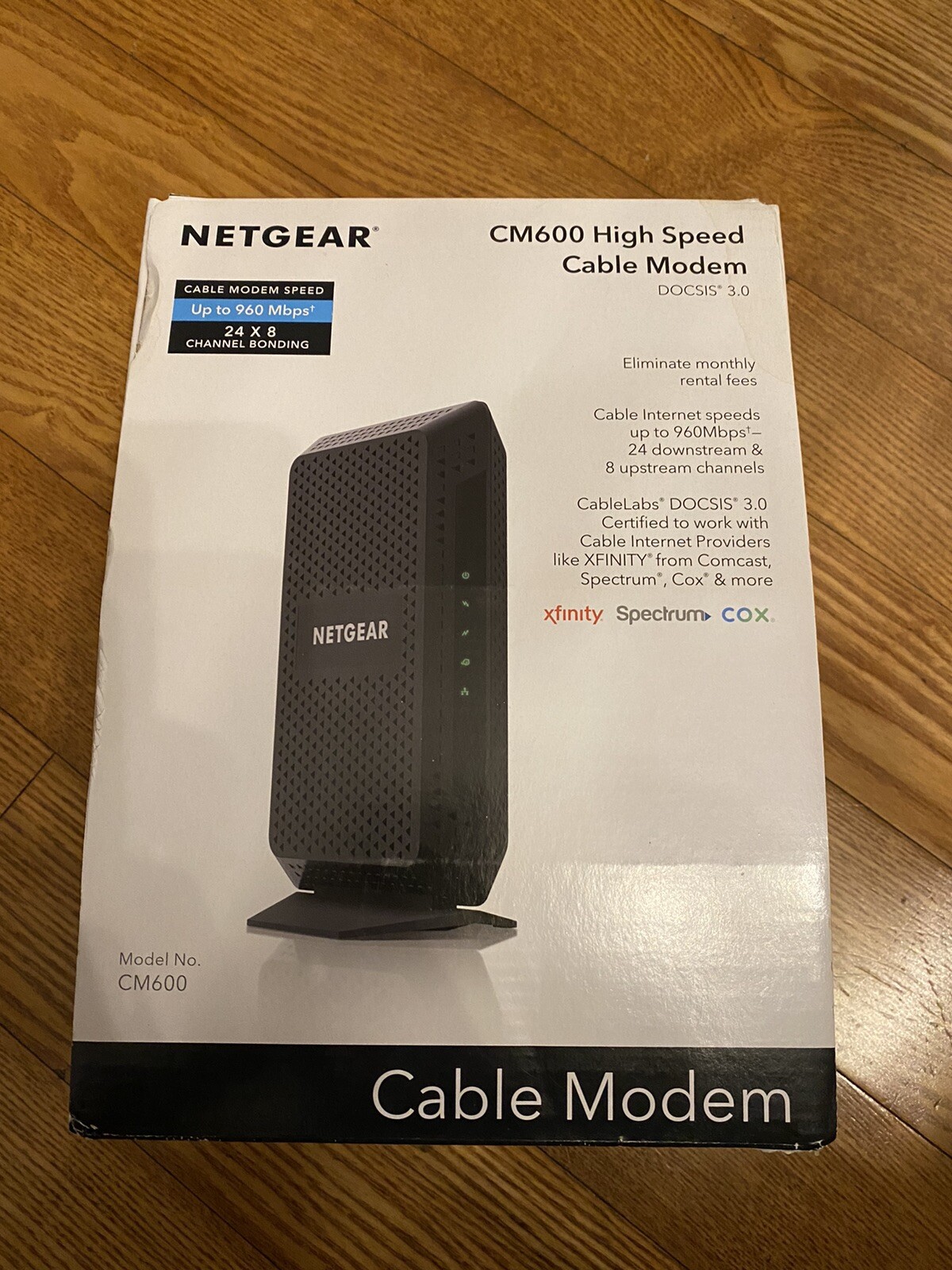NETGEAR CM600-1AZNAS 960Mbps DOCSIS 3.0 Cable Modem