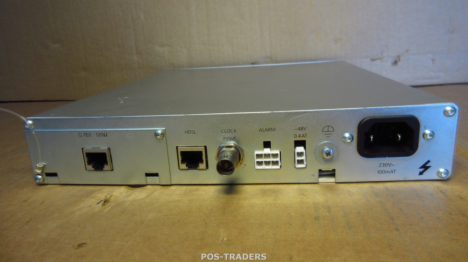 ASCOM CH-3000 COLT-2 HDSL Lecar Desktop Unit E1 120771 – Incl G.703 module