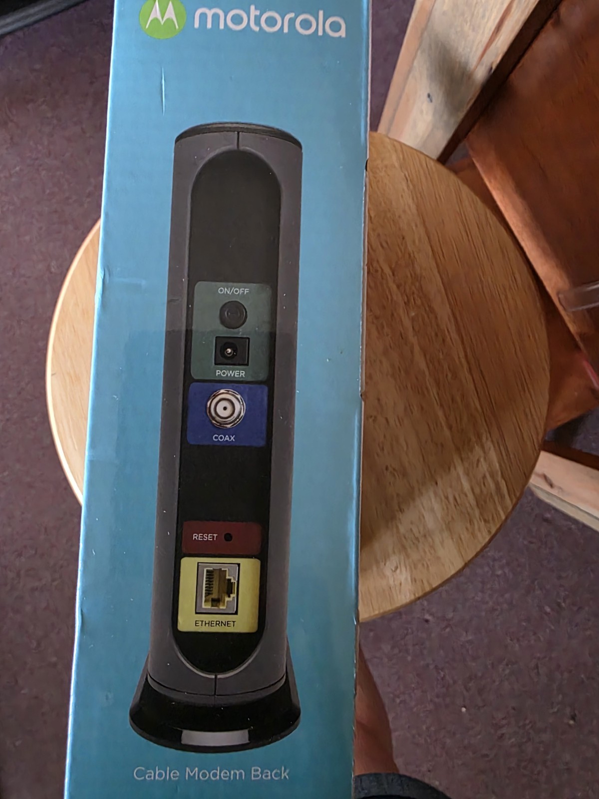 Motorola 24 X 8 Cable Modem 1000+ Mbps Never Used In Opened Box