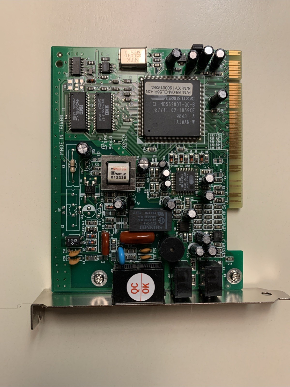 CNET Single Point Internal Modem 56k Voice Fax Modem Open Box
