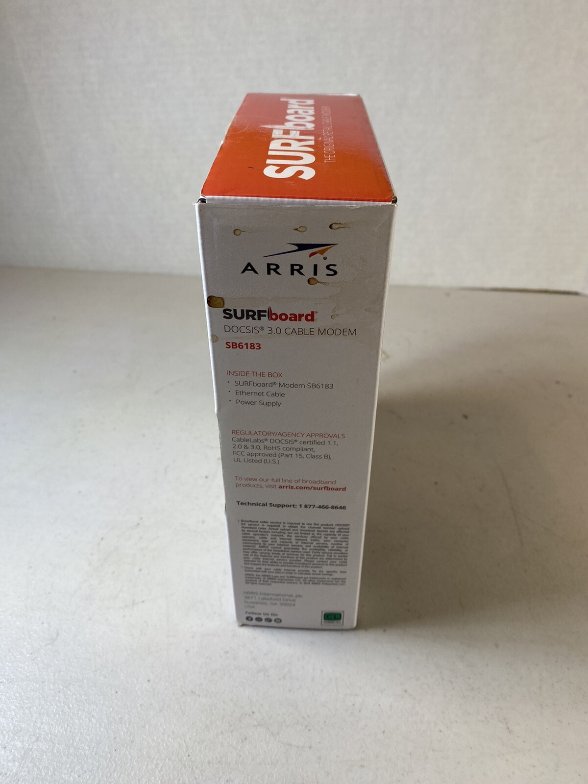 NEW- ARRIS Surfboard DOCSIS 3.0 Cable Modem Approved on Xfinity Comcast 9B52