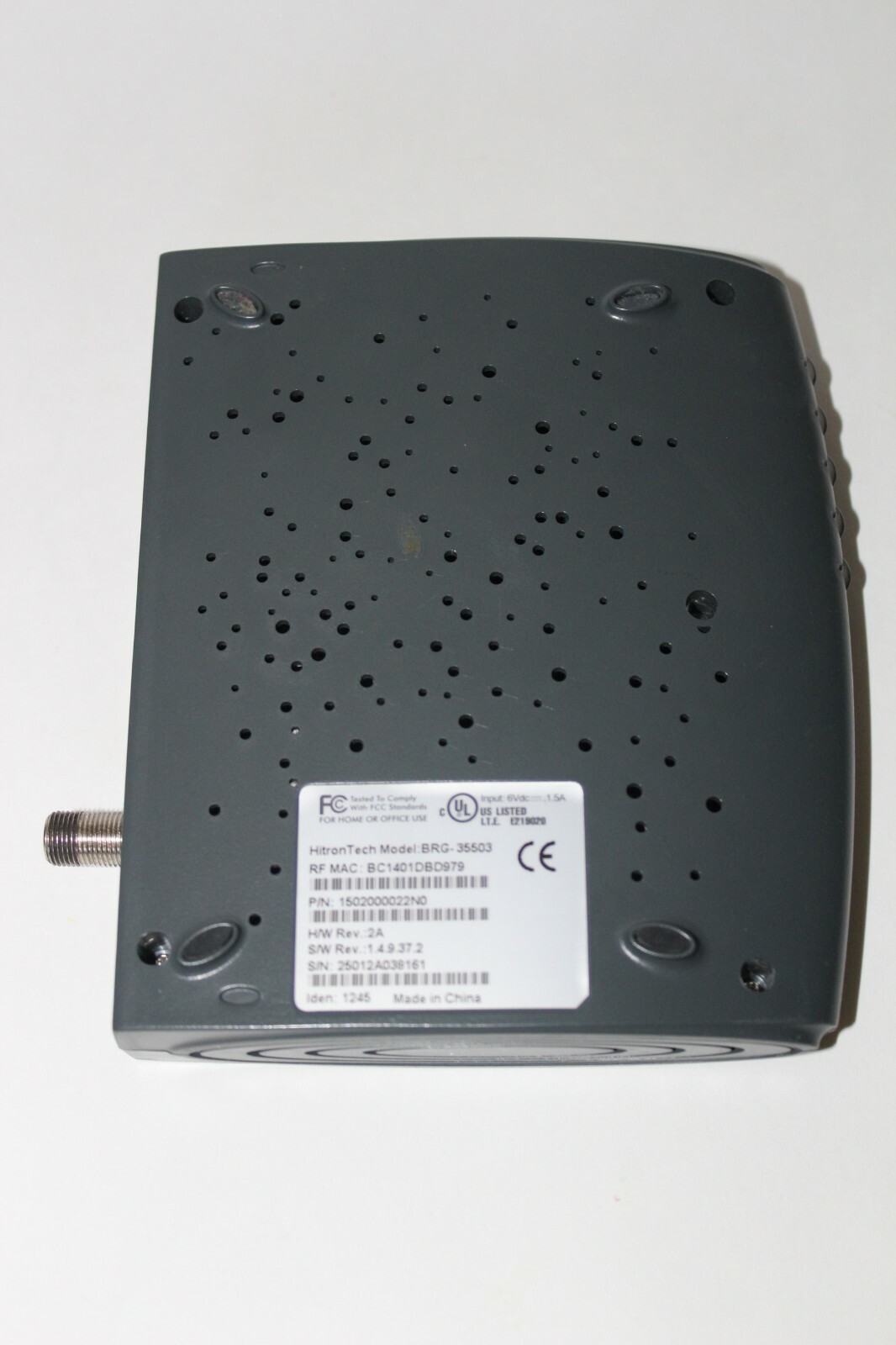 ZyXEL BRG35503 DOCSIS 3.0 Residential Cable Modem Comcast Xfinity