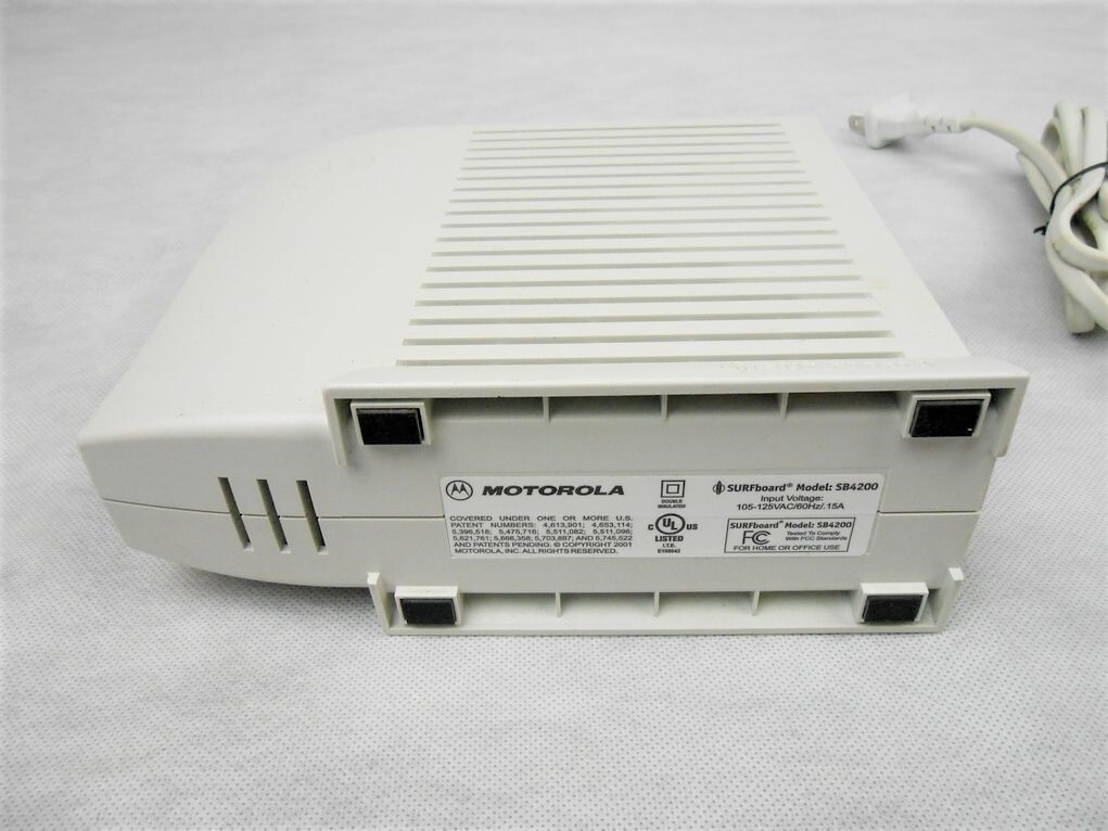 Motorola SURFboard SB4200 38 Mbps Cable Modem High Speed