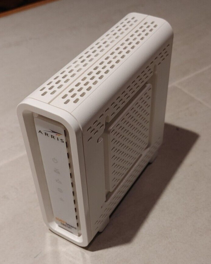 ARRIS SURFboard SB6141 Surf Board Cable Modem, no power cord