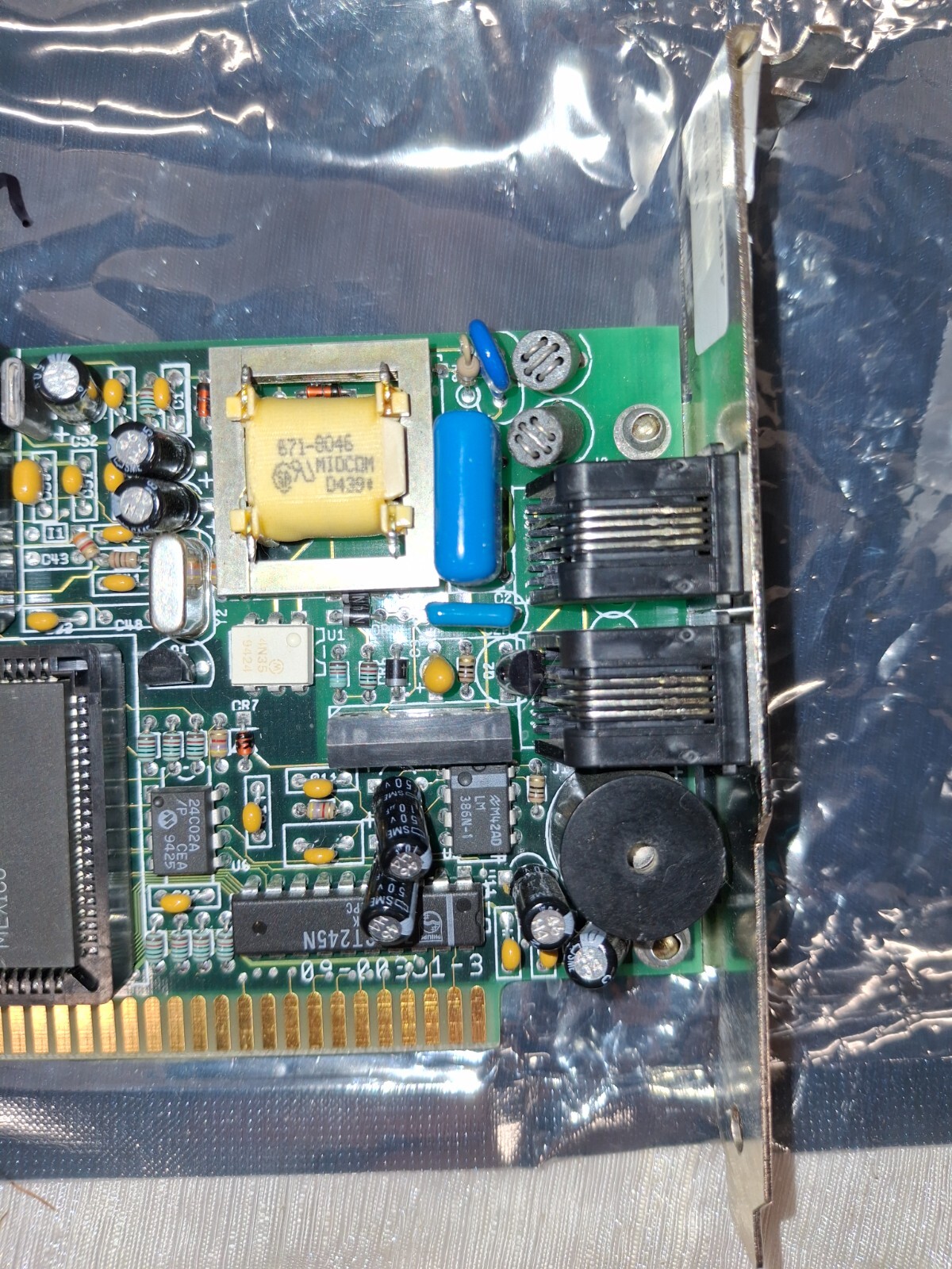 HAYES 5606AM ACCURA 14.4 + FAX ISA SHORT HALF CARD MODEM ACCURA 144