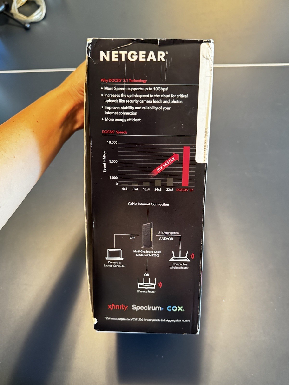 Netgear Nighthawk CM1200 Multi-Gig Speed Cable Modem – Brand New