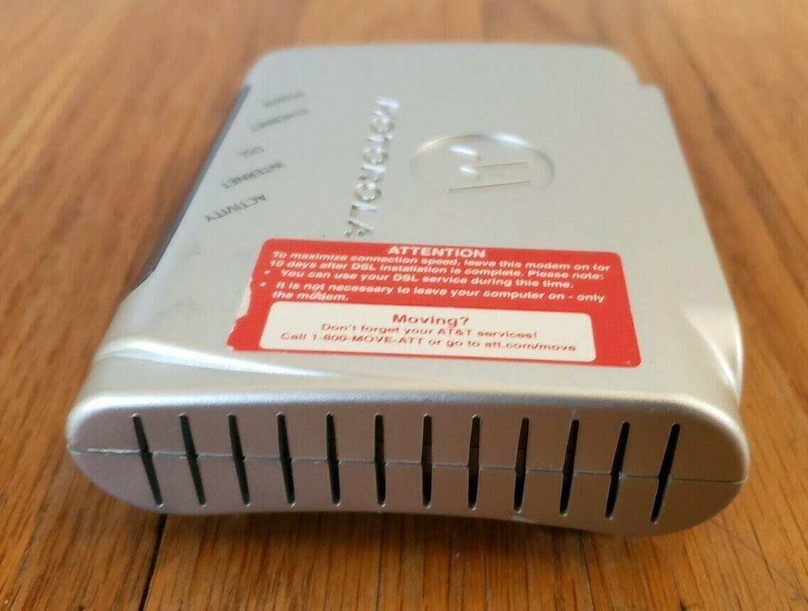 Motorola MSTATEA 2210-02-1022 DSL Modem No Power Supply