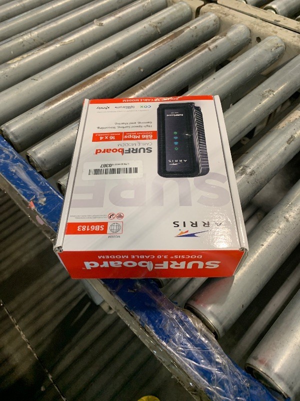 Arris SurfBoard Cable Modem High Speed Streaming | SB6183