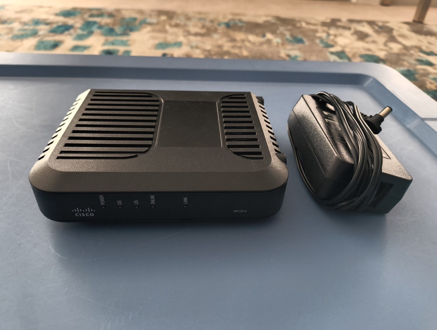 Cisco DPC3010 docsis 3.0 cable modem+power supply adapter