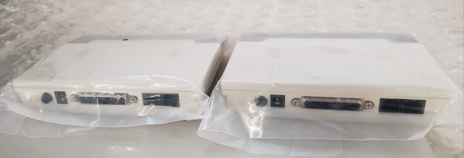 Pair of Hayes Accura V.92 series 0269 External FaxModem NO AC NEW *OUT OF BOX*