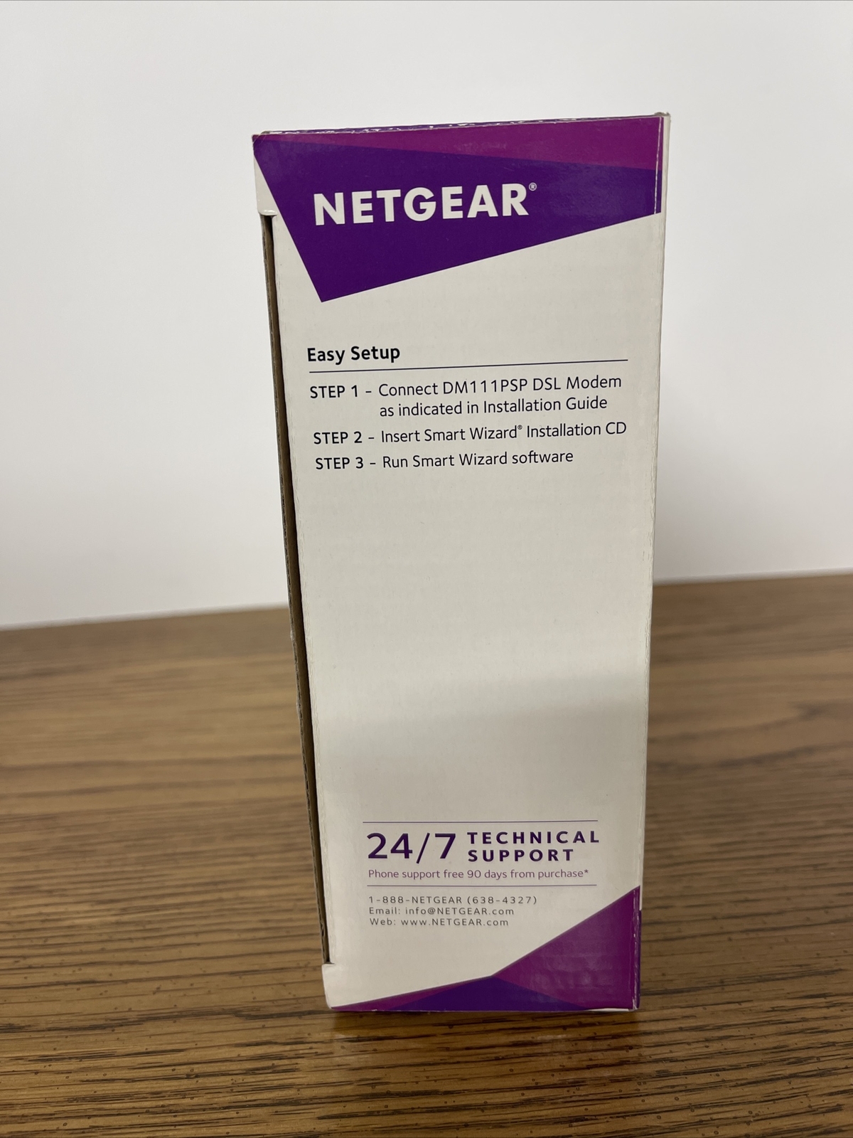 Netgear DM111PSP-100NAS Broadband ADSL2+ Modem – White
