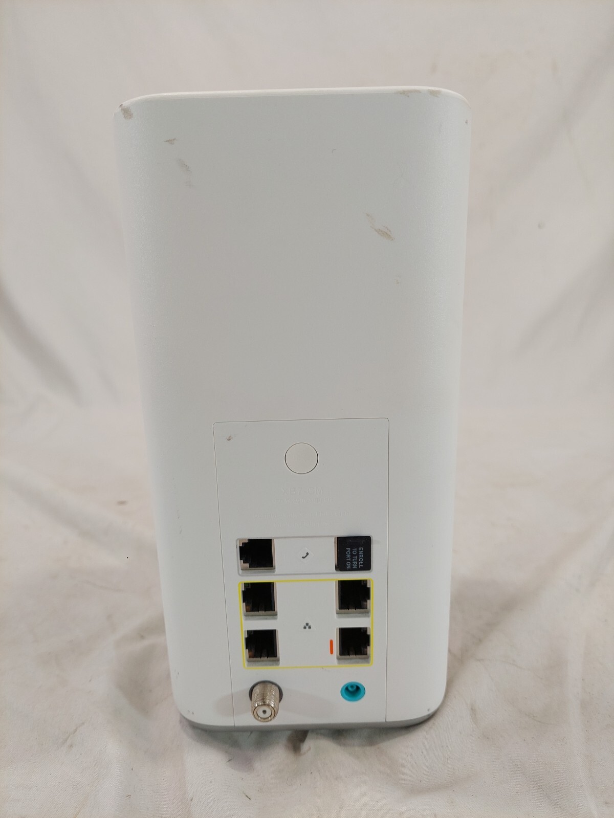 Xfinity Home WiFi Router Modem White XB7-CM No Power Cord For Parts READ!!!