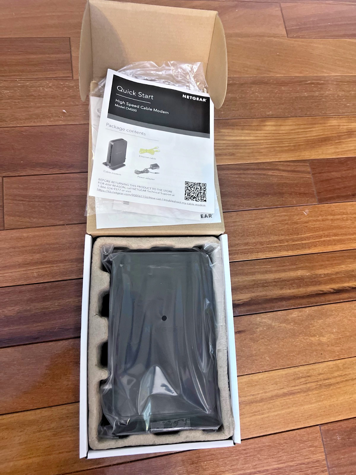 Netgear CM500 DOCSIS 3.0 680Mbps Cable Modem Xfinity Spectrum Cox Internet