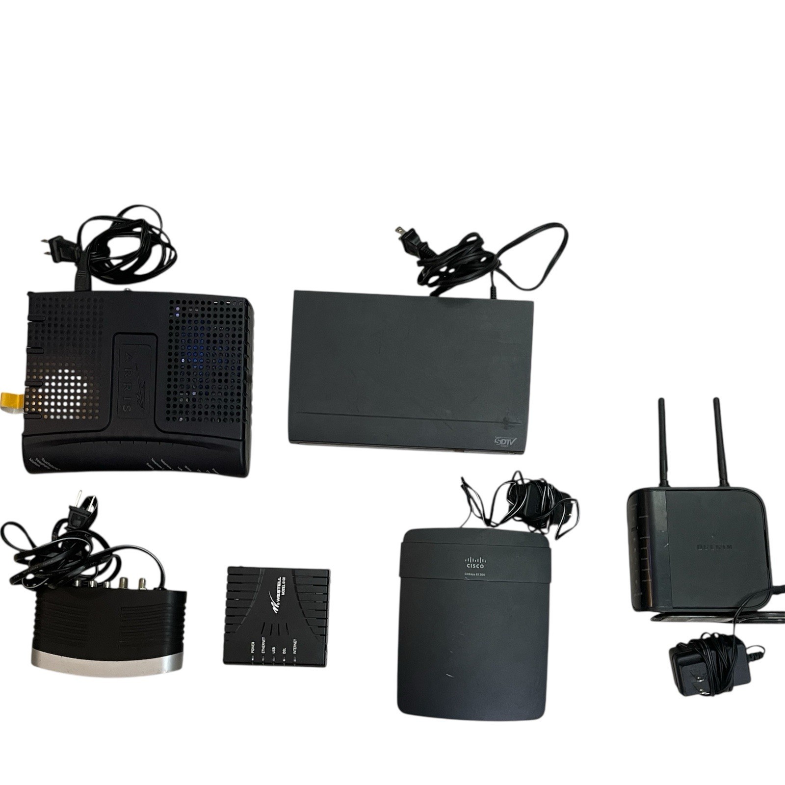 Arris Touchstone TM502G Cable Modem Telephony Adapter and Electronic Bundle