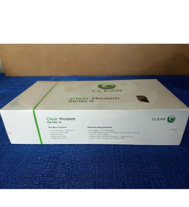 CLEAR Wireless 4G Modem Series G Home Modem