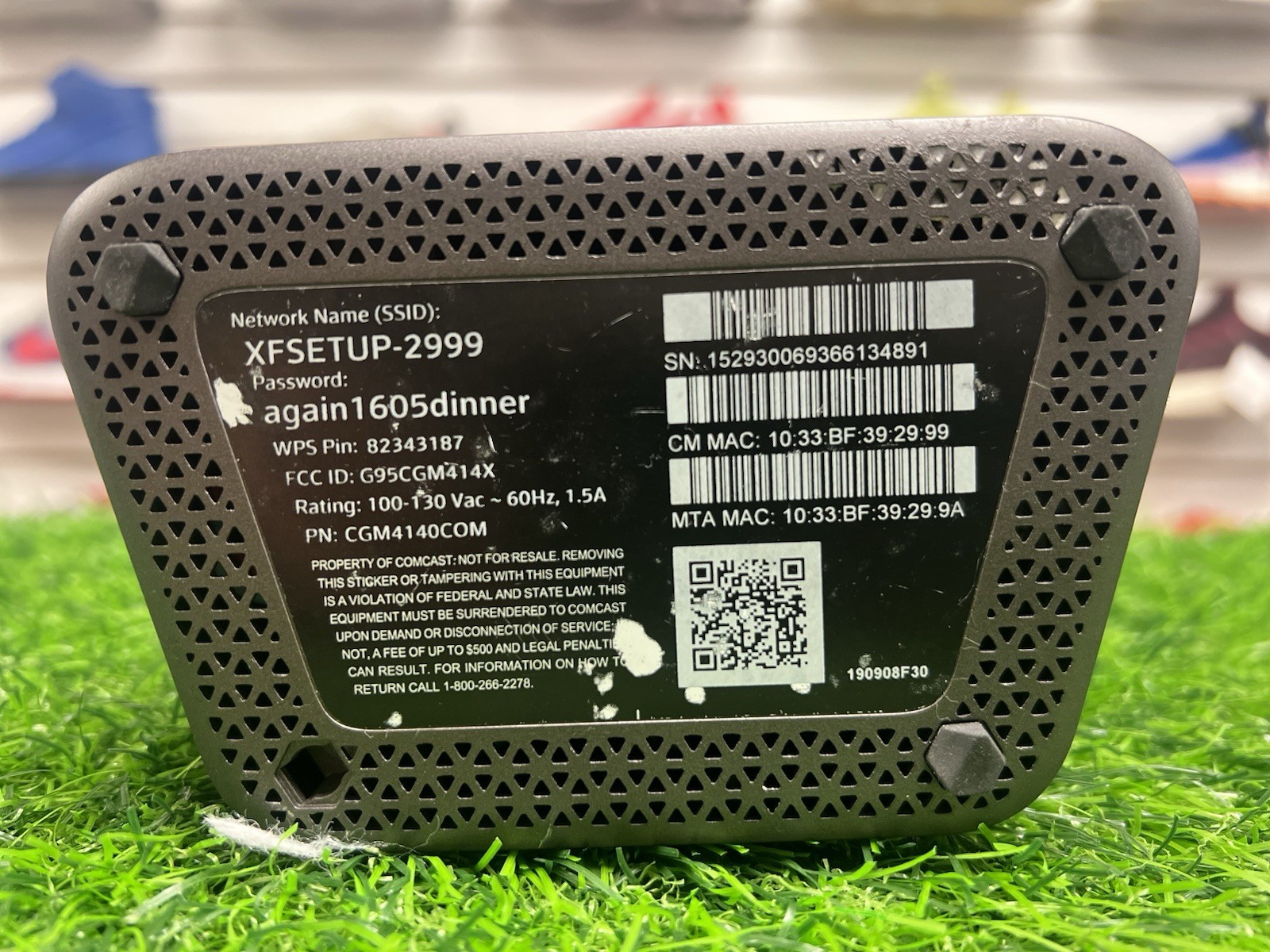 Comcast Xfinity XB6-T Modem WiFi Router – TESTED / WORKING