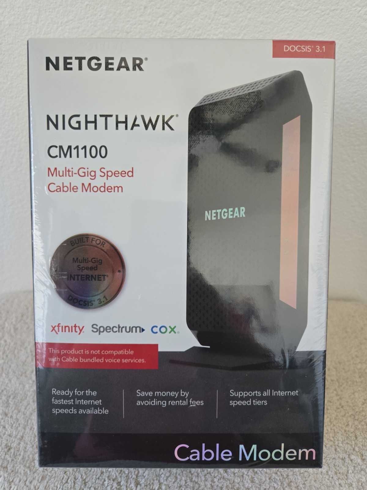 NETGEAR Nighthawk CM1100 Cable Modem