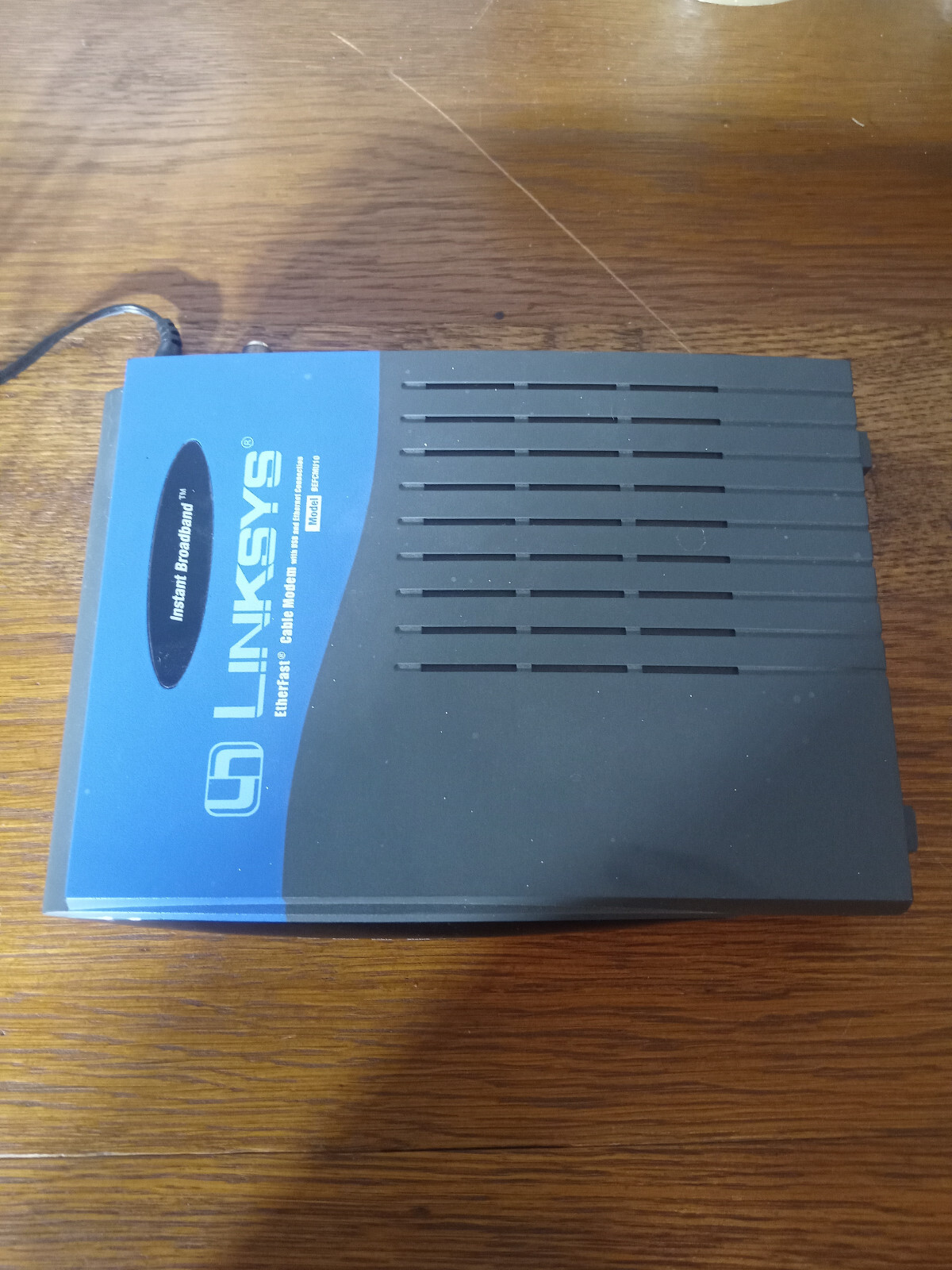 NWOB Linksys Cable Modem BEFCMU10 USB & Ethernet Connections