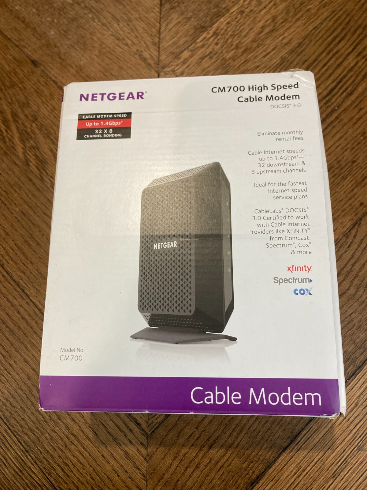 NETGEAR CM700 3.0 Cable Modem for Xfinity, Spectrum, and COX