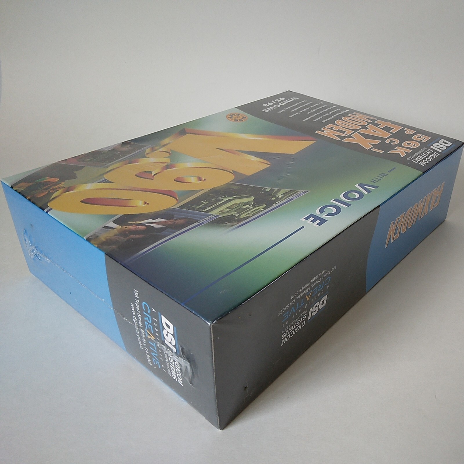 Digicom Systems V.90 56K Internal PCI Fax Modem For Windows 95/98 New In Package