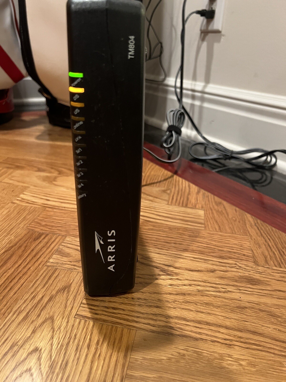 ARRIS Touchstone TM822G DOCSIS 3.0 8×4 Telephony Modem – Black